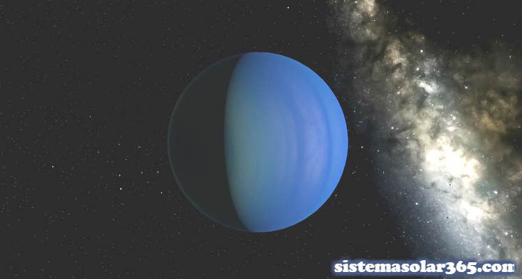 El planeta Urano a más de 2.720 millones de kilómetros de la Tierra